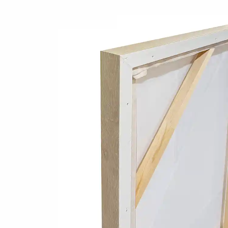 LIBERTA FRACTAL B ΠΙΝΑΚΑΣ ΔΙΑΚΟΣΜΗΤΙΚΟΣ ΜΕ ΚΟΡΝΙΖΑ 80x120x4cm ΚΑΜΒΑΣ ΜΠΕΖ ΚΑΦΕ ΜΑΥΡΟ PS