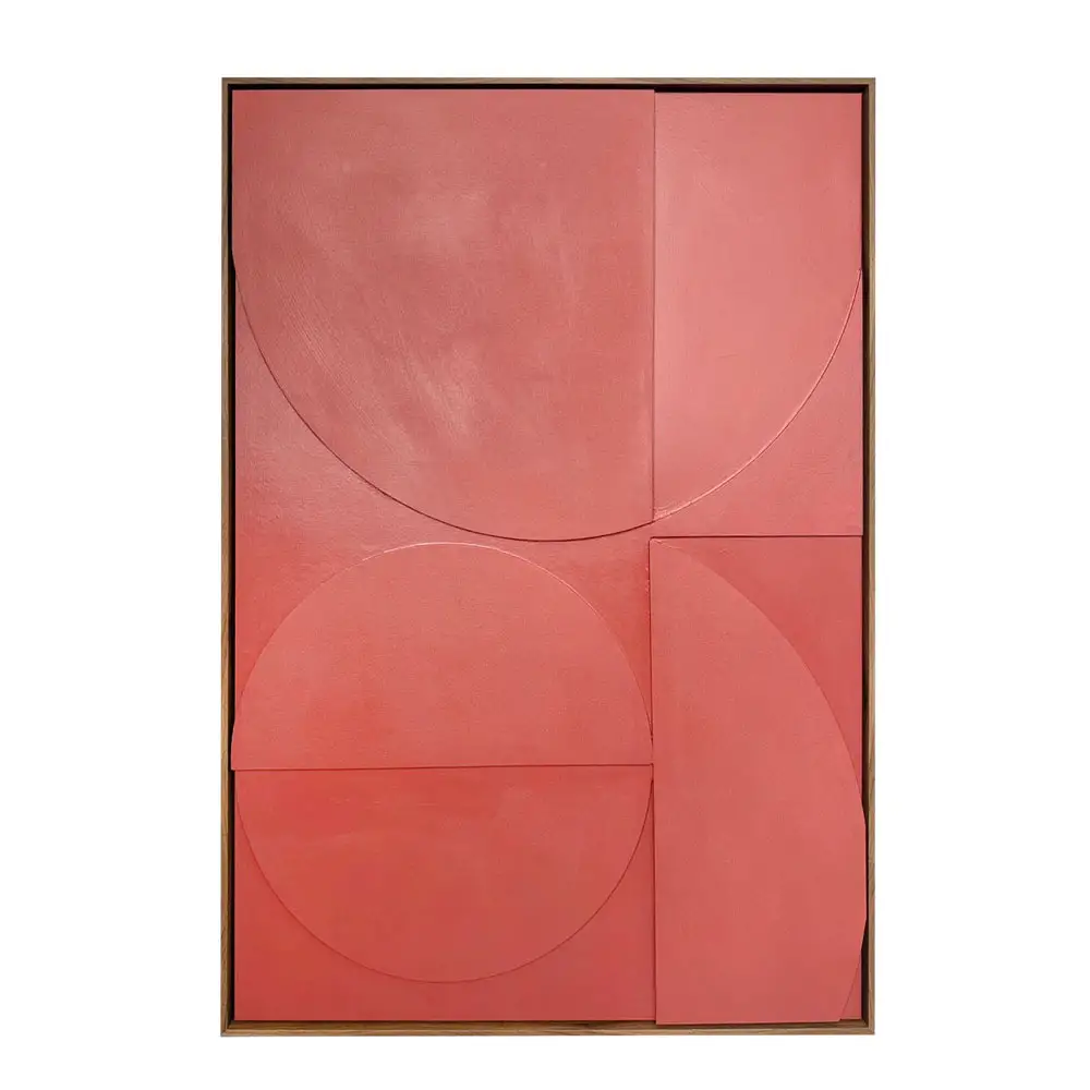 LIBERTA HARMONY ΠΙΝΑΚΑΣ ΔΙΑΚΟΣΜΗΤΙΚΟΣ ΜΕ ΚΟΡΝΙΖΑ 82.6x4.3x122.6cm ΚΑΜΒΑΣ ΠΟΡΤΟΚΑΛΙ PS