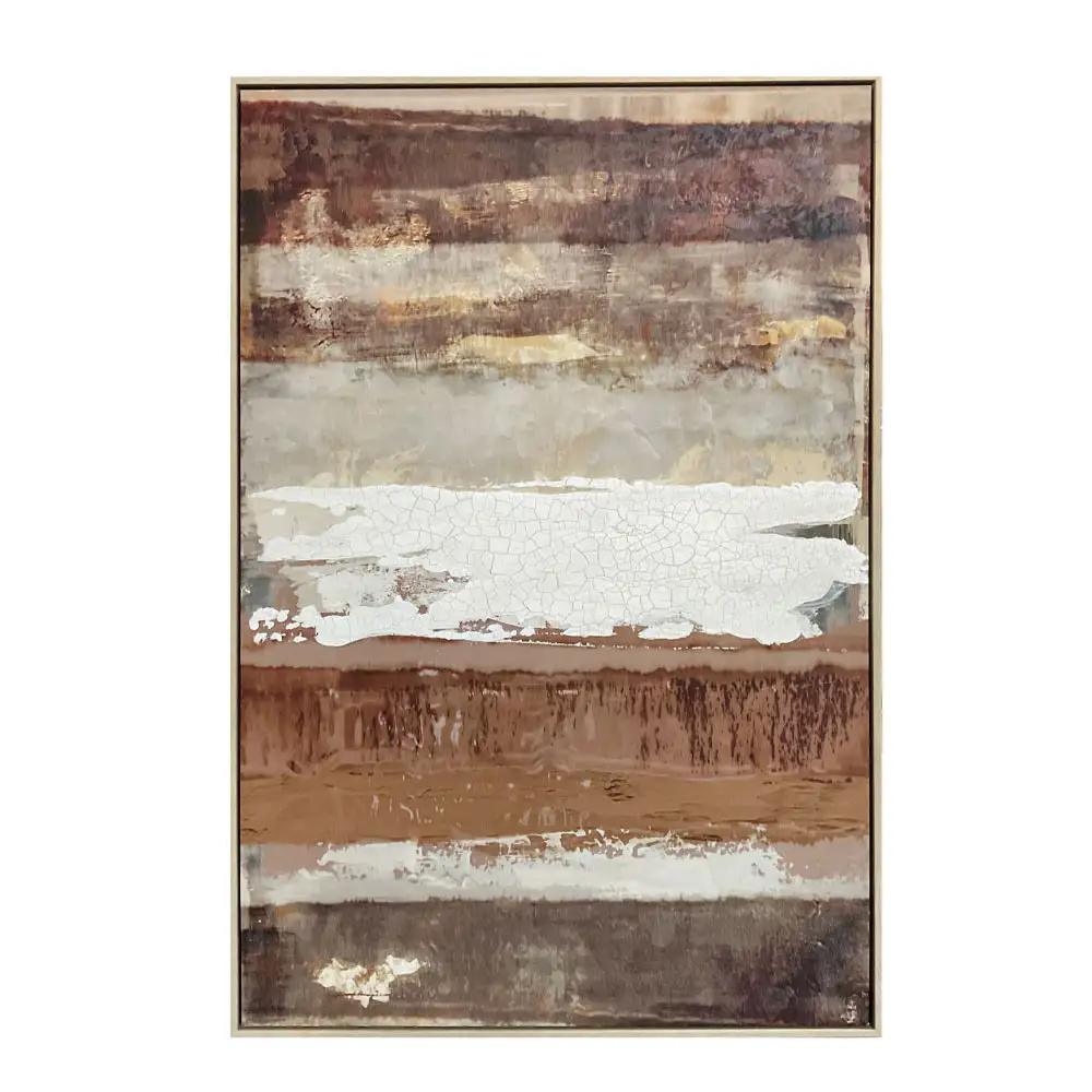 LIBERTA MIRRHA ΠΙΝΑΚΑΣ ΔΙΑΚΟΣΜΗΤΙΚΟΣ ΜΕ ΚΟΡΝΙΖΑ 82.6x4.3x122.6cm ΚΑΜΒΑΣ ΚΑΦΕ PS