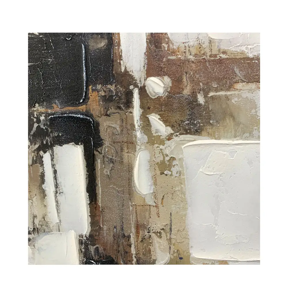 LIBERTA OMBRA II ΠΙΝΑΚΑΣ ΔΙΑΚΟΣΜΗΤΙΚΟΣ ΜΕ ΚΟΡΝΙΖΑ 80x4x80cm ΚΑΜΒΑΣ ΠΟΛΥΧΡΩΜΟ PS