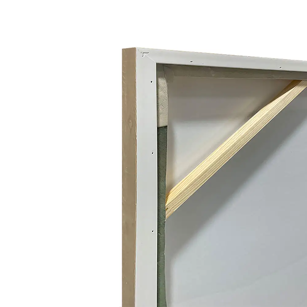 LIBERTA RHEA ΠΙΝΑΚΑΣ ΔΙΑΚΟΣΜΗΤΙΚΟΣ ΜΕ ΚΟΡΝΙΖΑ 80x120x4cm ΚΑΜΒΑΣ ΛΑΔΙ ΜΠΕΖ PS