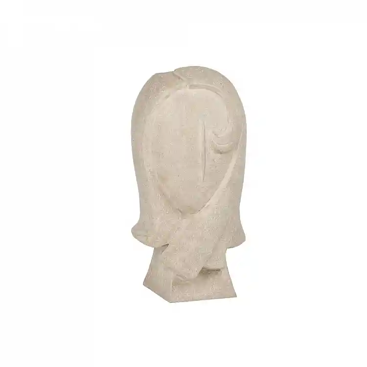 LIBERTA OBSCURA ΒΑΖΟ 19x17x35cm RESIN ΜΠΕΖ