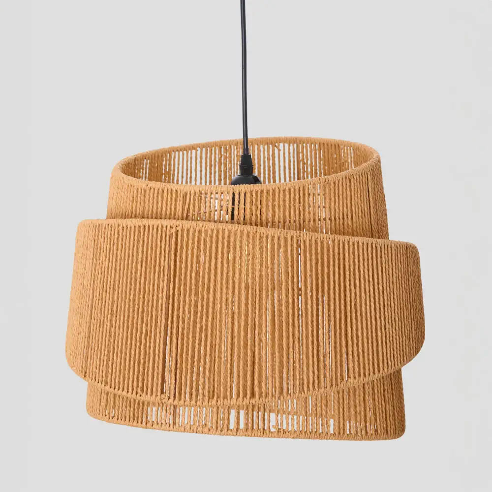 LIBERTA ZIA ΦΩΤΙΣΤΙΚΟ ΟΡΟΦΗΣ 39x35cm ΣΧΟΙΝΙ ΧΑΚΙ ΧΑΡΤΙ