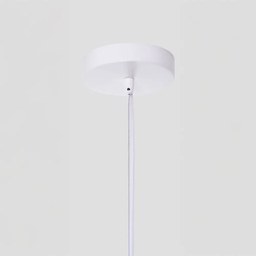 LIBERTA AURORA ΦΩΤΙΣΤΙΚΟ ΟΡΟΦΗΣ 61x47cm RATTAN ΛΕΥΚΟ