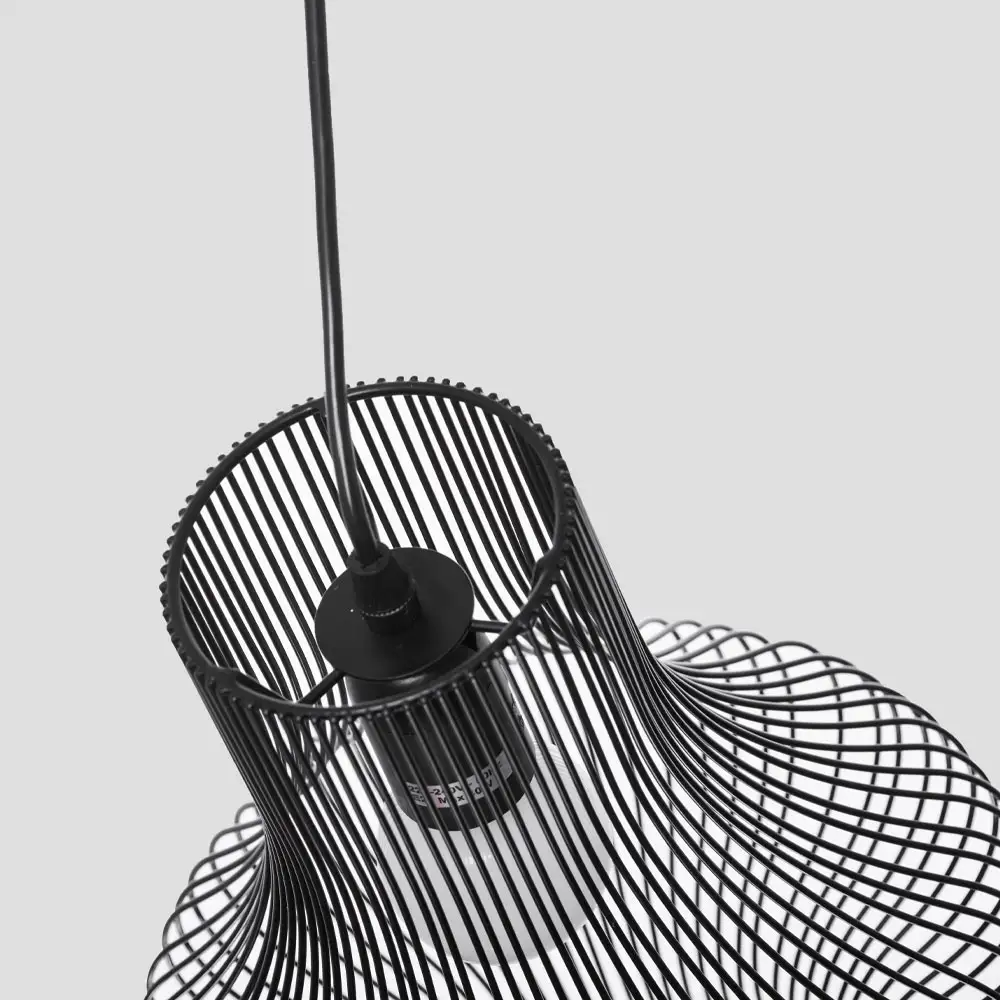 LIBERTA NOOR ΦΩΤΙΣΤΙΚΟ ΟΡΟΦΗΣ 25x30.5cm ΣΙΔΕΡΟ ΜΑΥΡΟ