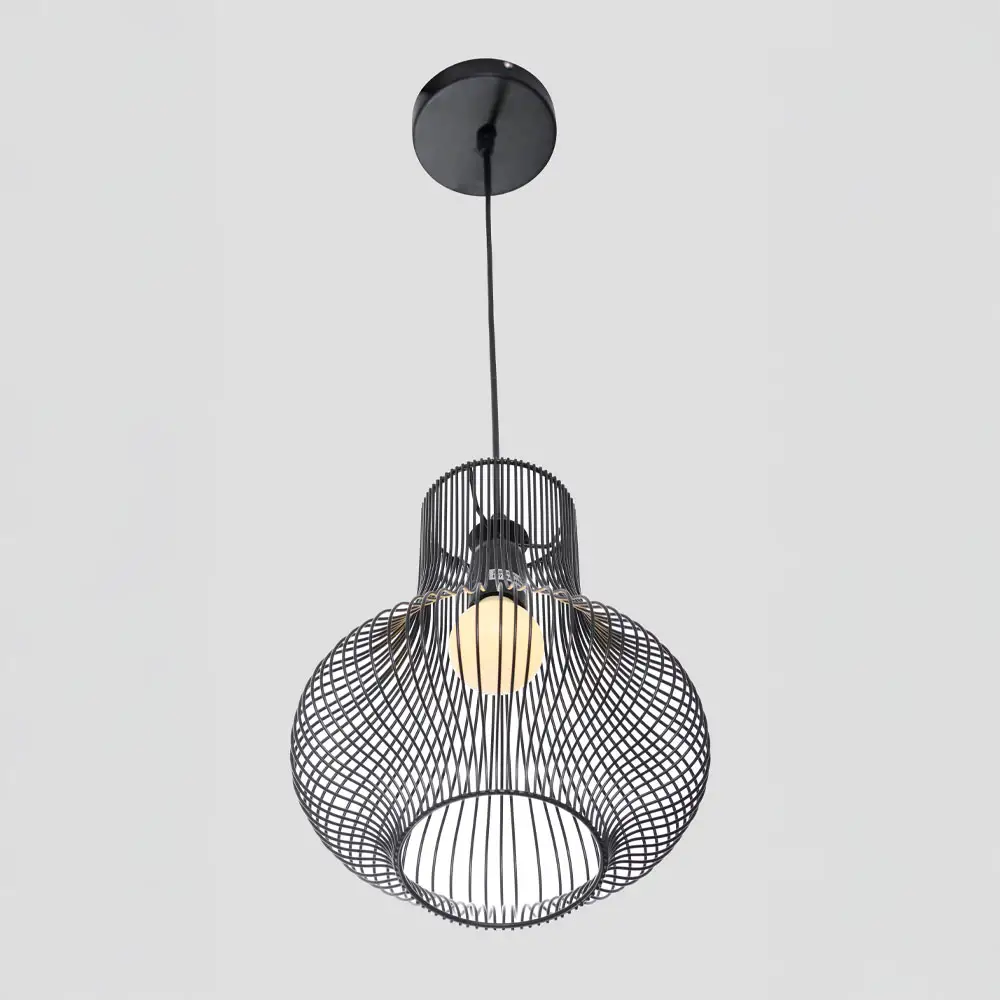 LIBERTA NOOR ΦΩΤΙΣΤΙΚΟ ΟΡΟΦΗΣ 25x30.5cm ΣΙΔΕΡΟ ΜΑΥΡΟ