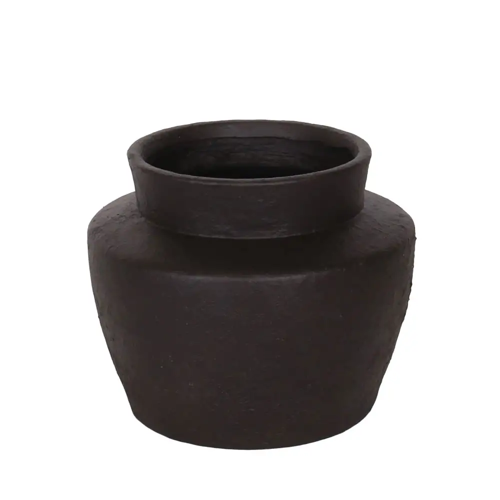 LIBERTA ARDINE ΒΑΖΟ 40x40x33cm MgO ΜΑΥΡΟ