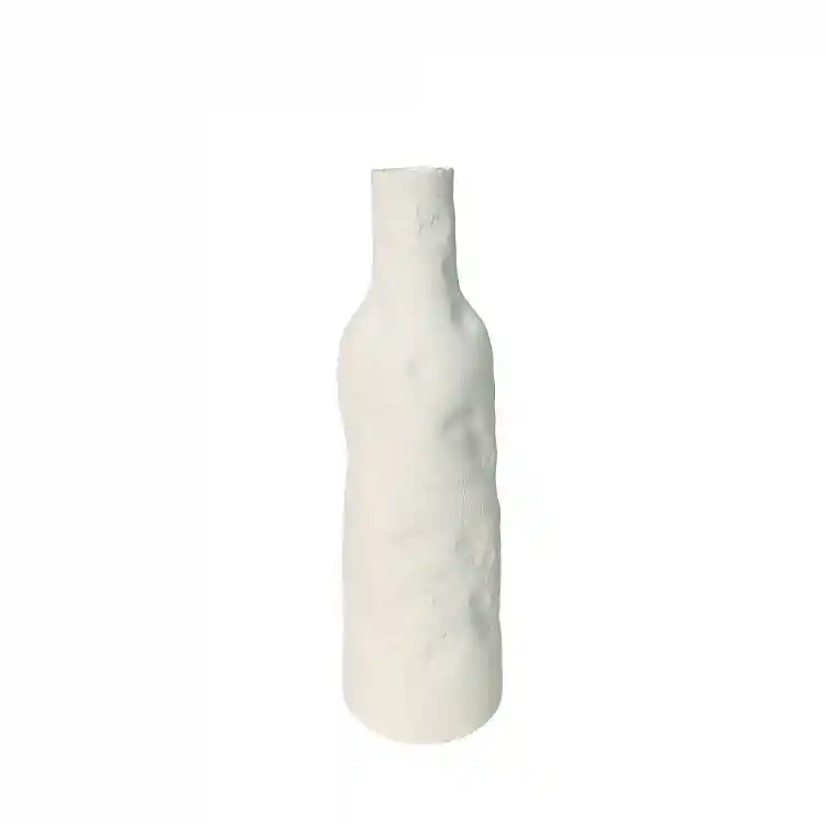 LIBERTA ORENDA ΒΑΖΟ 14x14x44cm ΚΕΡΑΜΙΚΟ ΛΕΥΚΟ