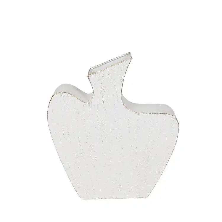 LIBERTA NIRA ΒΑΖΟ 31x8x35cm ΜΕΤΑΛΛΟ ΛΕΥΚΟ