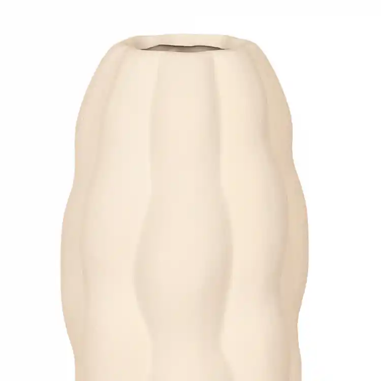 LIBERTA MIRA ΒΑΖΟ 15x15x36cm ΚΕΡΑΜΙΚΟ ΛΕΥΚΟ