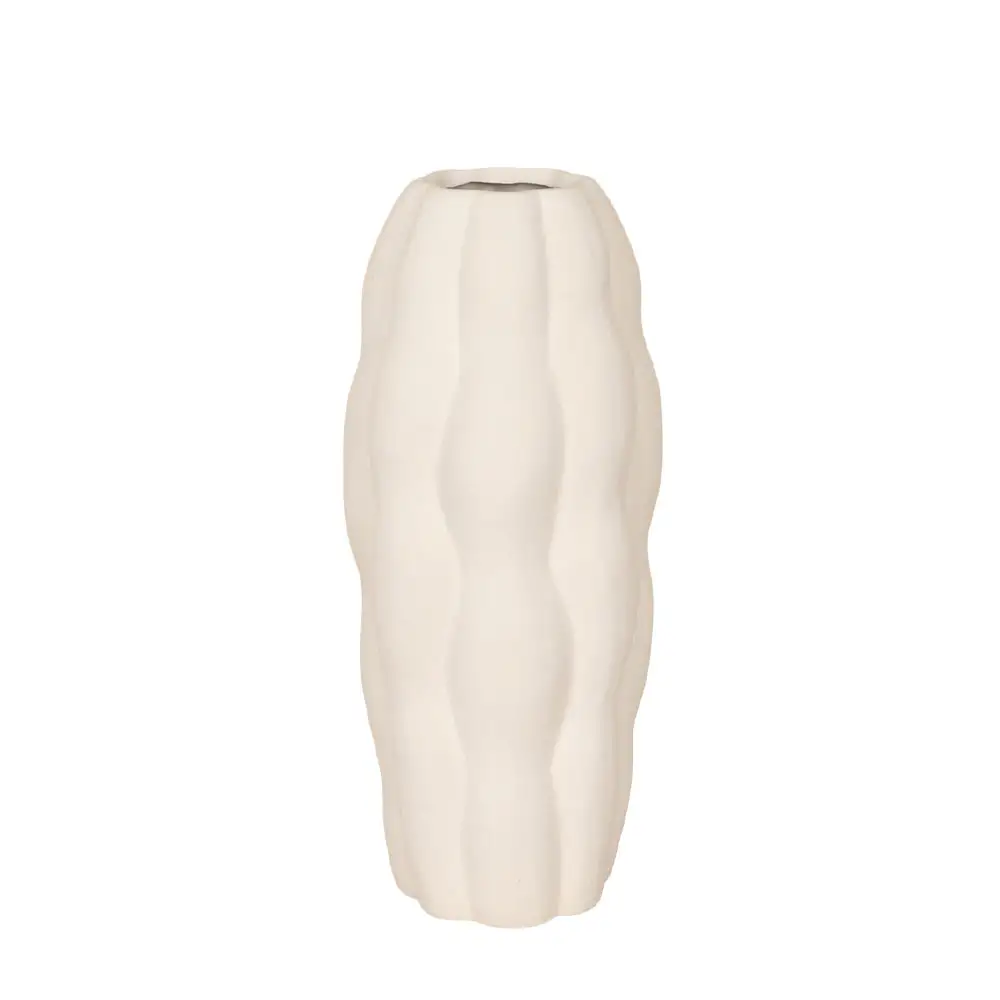 LIBERTA MIRA ΒΑΖΟ 15x15x35.5cm ΚΕΡΑΜΙΚΟ ΛΕΥΚΟ