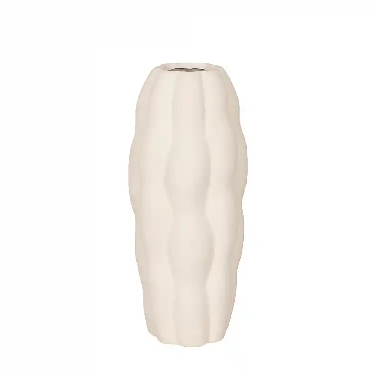 LIBERTA MIRA ΒΑΖΟ 15x15x36cm ΚΕΡΑΜΙΚΟ ΛΕΥΚΟ