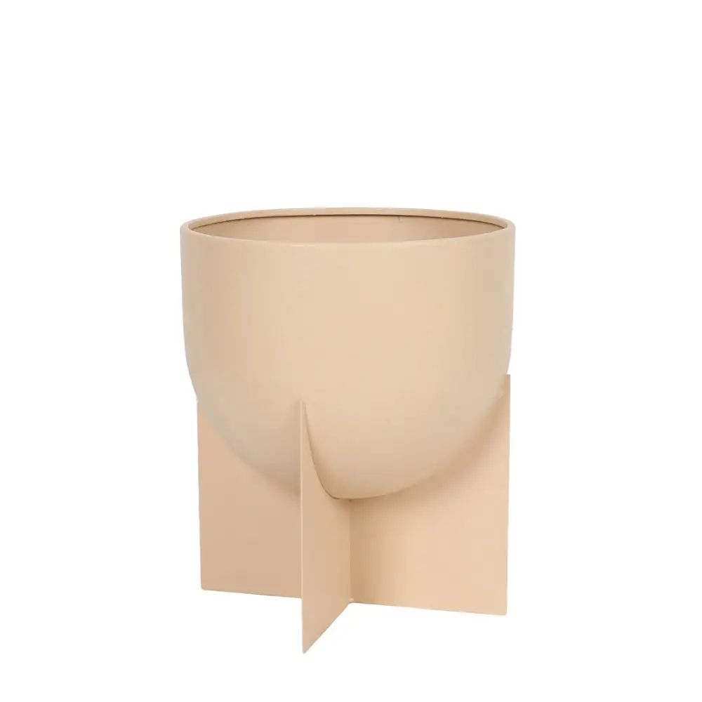 LIBERTA FINA ΚΑΣΠΩ 25x25x30cm ΜΕΤΑΛΛΟ ΜΠΕΖ