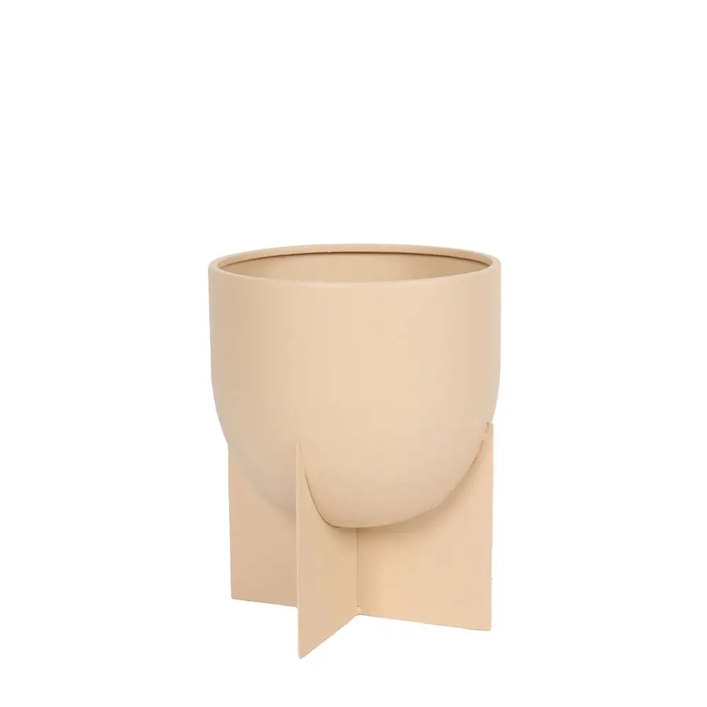 LIBERTA FINA ΚΑΣΠΩ 20x20x25.5cm ΜΕΤΑΛΛΟ ΜΠΕΖ