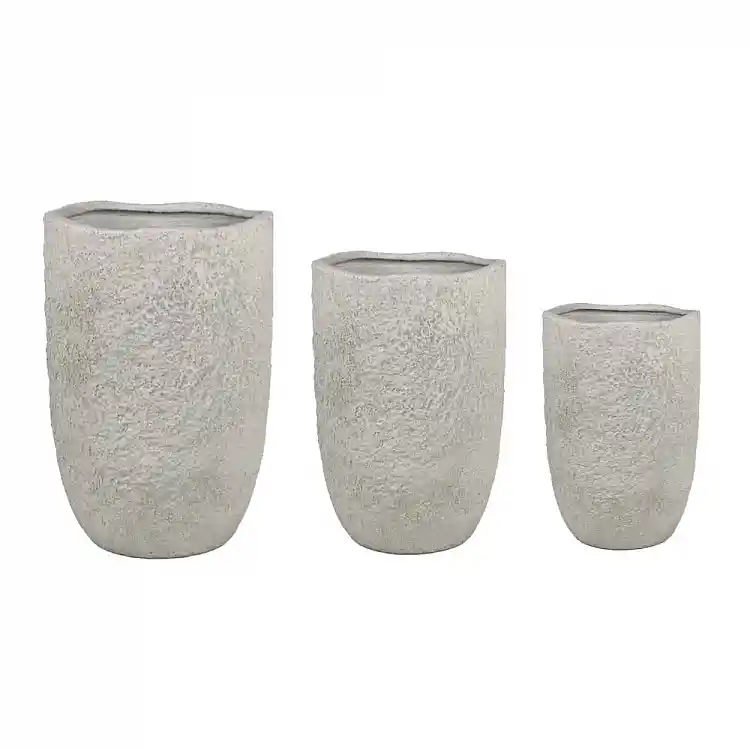 LIBERTA SOLIN ΚΑΣΠΩ SET 3ΤΜΧ 44x44x67cm MgO ΓΚΡΙ ΑΝΟΙΧΤΟ