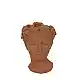 LIBERTA CEM ΒΑΖΟ 16x15x22cm CEMENT TERRACOTTA