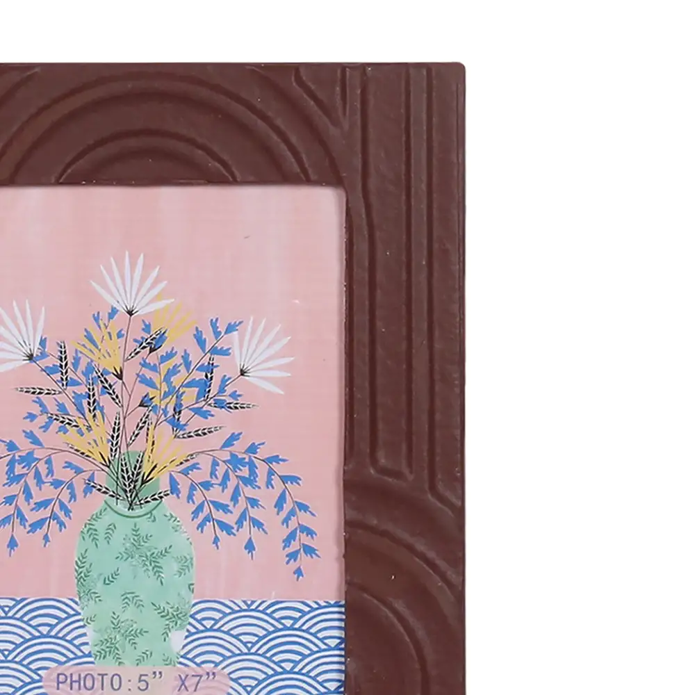 LIBERTA RAW ΚΟΡΝΙΖΑ 18x2x23cm MDF ΚΑΦΕ ΣΚΟΥΡΟ ΓΥΑΛΙ