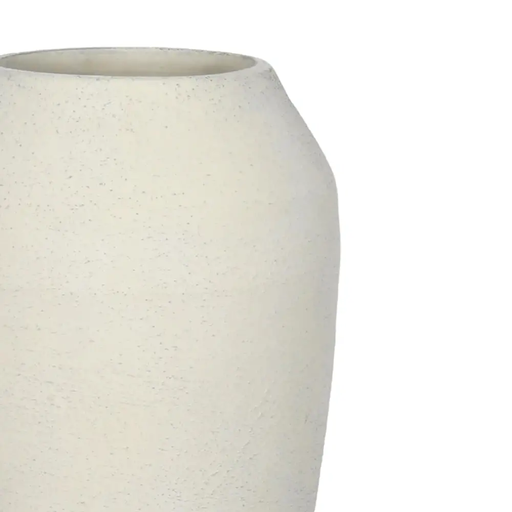 LIBERTA ASH ΒΑΖΟ 24x24x42cm ΚΕΡΑΜΙΚΟ ΑΣΠΡΟ