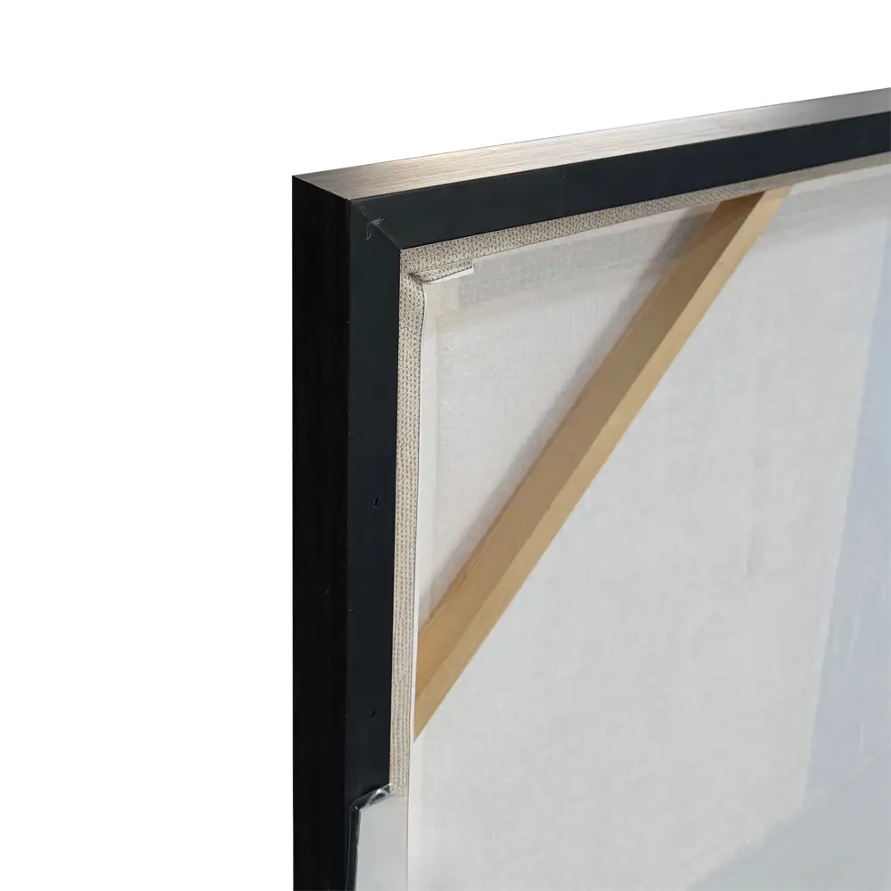 LIBERTA PLIS ΠΙΝΑΚΑΣ ΔΙΑΚΟΣΜΗΣΗΣ 80x80x4cm ΚΑΜΒΑΣ ΜΠΕΖ ΚΑΦΕ ΣΚΟΥΡΟ ΞΥΛΟ TERRACOTTA