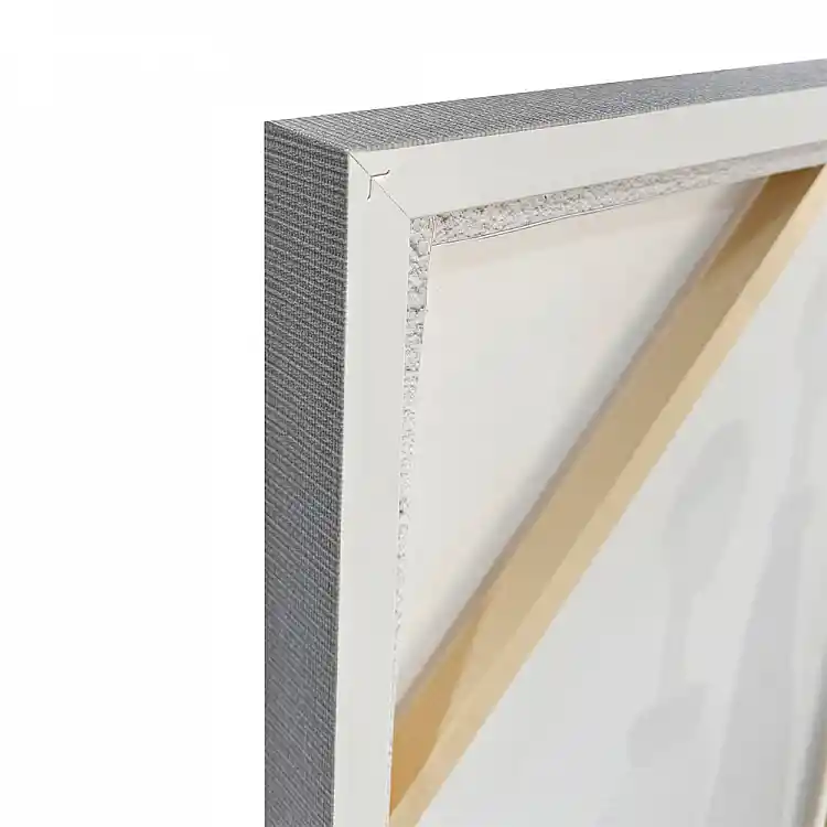 LIBERTA TRINITY ΠΙΝΑΚΑΣ ΔΙΑΚΟΣΜΗΣΗΣ ΜΕ ΚΟΡΝΙΖΑ 80x120x4cm ΚΑΜΒΑΣ OFF WHITE STONE GREY ΞΥΛΟ ΚΑΦΕ ΑΝΟΙΧΤΟ