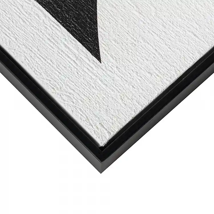 LIBERTA CONTRAST ΠΙΝΑΚΑΣ ΔΙΑΚΟΣΜΗΣΗΣ ΜΕ ΚΟΡΝΙΖΑ 60x80x3.2cm ΚΑΜΒΑΣ ΑΣΠΡΟ ΜΑΥΡΟ ΞΥΛΟ ΜΑΥΡΟ