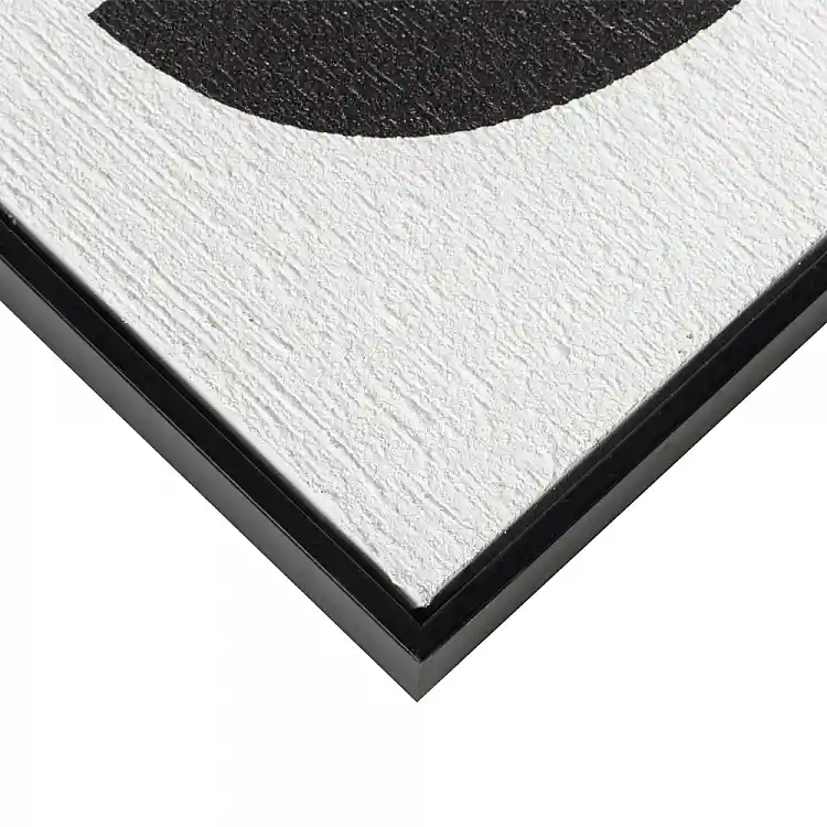 LIBERTA PRISMA ΠΙΝΑΚΑΣ ΔΙΑΚΟΣΜΗΣΗΣ ΜΕ ΚΟΡΝΙΖΑ 60x80x3.2cm ΚΑΜΒΑΣ ΠΟΛΥΧΡΩΜΟ ΞΥΛΟ ΜΑΥΡΟ