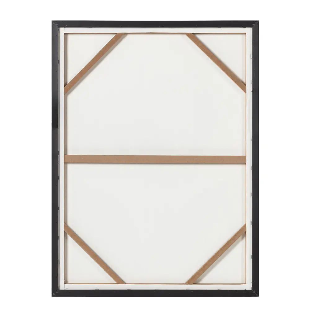 LIBERTA PRISMA ΠΙΝΑΚΑΣ ΔΙΑΚΟΣΜΗΣΗΣ 60x80x3cm ΚΑΜΒΑΣ ΠΟΛΥΧΡΩΜΟ MDF ΜΑΥΡΟ