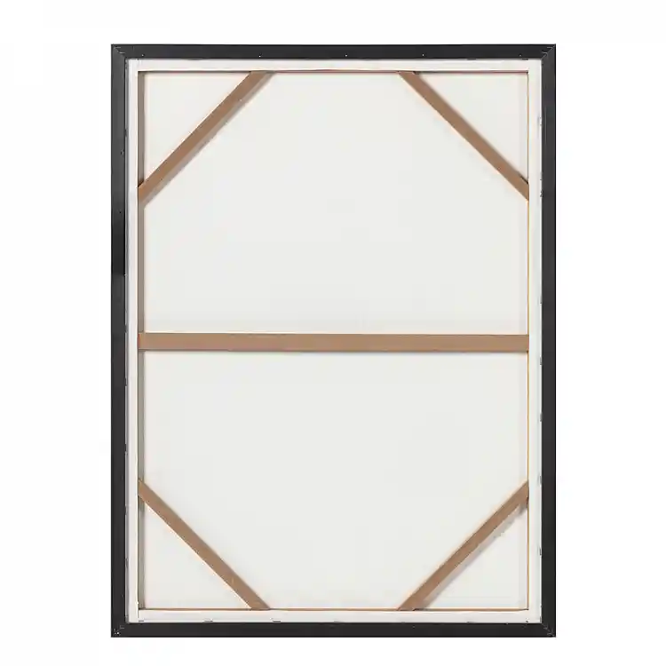 LIBERTA PRISMA ΠΙΝΑΚΑΣ ΔΙΑΚΟΣΜΗΣΗΣ ΜΕ ΚΟΡΝΙΖΑ 60x80x3.2cm ΚΑΜΒΑΣ ΠΟΛΥΧΡΩΜΟ ΞΥΛΟ ΜΑΥΡΟ