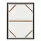 LIBERTA PRISMA ΠΙΝΑΚΑΣ ΔΙΑΚΟΣΜΗΣΗΣ ΜΕ ΚΟΡΝΙΖΑ 60x80x3.2cm ΚΑΜΒΑΣ ΠΟΛΥΧΡΩΜΟ ΞΥΛΟ ΜΑΥΡΟ