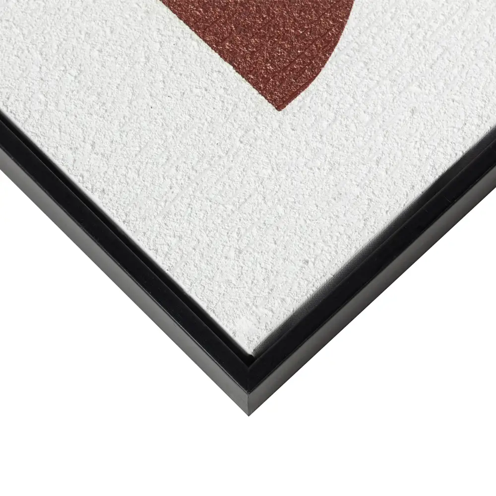 LIBERTA PRISMA ΠΙΝΑΚΑΣ ΔΙΑΚΟΣΜΗΣΗΣ 60x80x3cm ΚΑΜΒΑΣ ΠΟΛΥΧΡΩΜΟ MDF ΜΑΥΡΟ