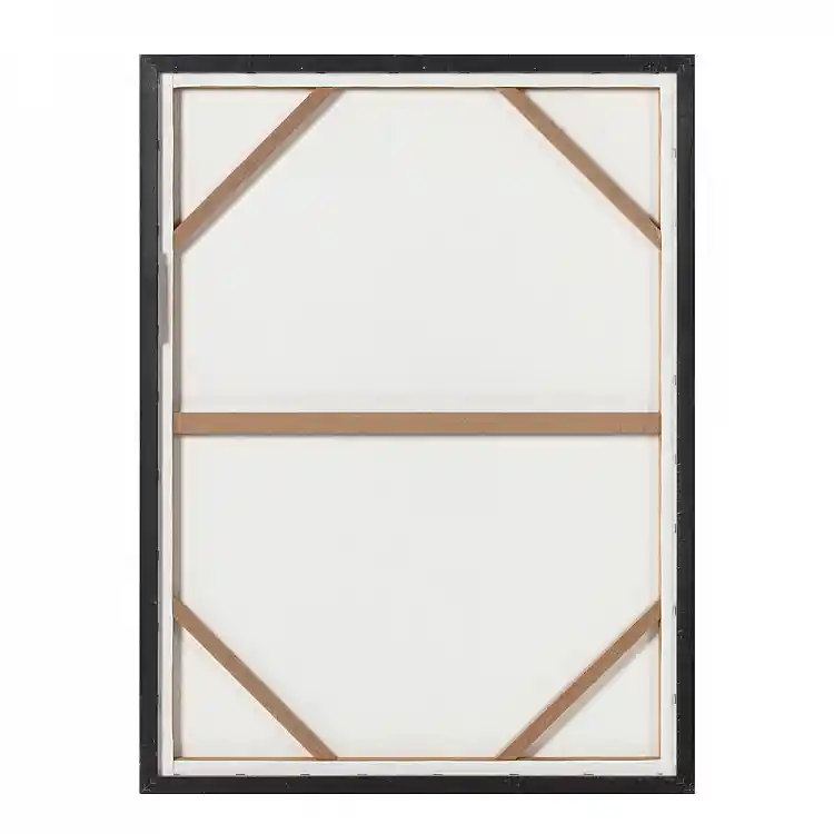 LIBERTA PRISMA ΠΙΝΑΚΑΣ ΔΙΑΚΟΣΜΗΣΗΣ ΜΕ ΚΟΡΝΙΖΑ 60x80x3.2cm ΚΑΜΒΑΣ ΠΟΛΥΧΡΩΜΟ ΞΥΛΟ ΜΑΥΡΟ