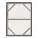 LIBERTA PRISMA ΠΙΝΑΚΑΣ ΔΙΑΚΟΣΜΗΣΗΣ ΜΕ ΚΟΡΝΙΖΑ 60x80x3.2cm ΚΑΜΒΑΣ ΠΟΛΥΧΡΩΜΟ ΞΥΛΟ ΜΑΥΡΟ