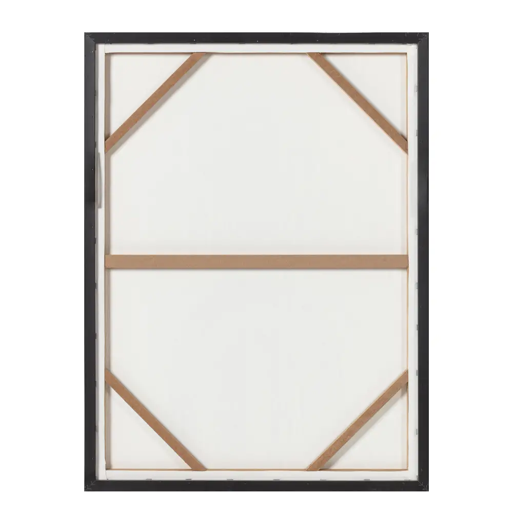 LIBERTA ROVA ΠΙΝΑΚΑΣ ΔΙΑΚΟΣΜΗΣΗΣ 60x80x3cm ΚΑΜΒΑΣ ΠΟΛΥΧΡΩΜΟ MDF ΜΑΥΡΟ