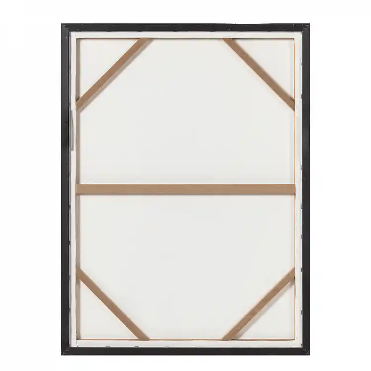 LIBERTA ROVA ΠΙΝΑΚΑΣ ΔΙΑΚΟΣΜΗΣΗΣ ΜΕ ΚΟΡΝΙΖΑ 60x80x3.2cm ΚΑΜΒΑΣ ΠΟΛΥΧΡΩΜΟ ΞΥΛΟ ΜΑΥΡΟ