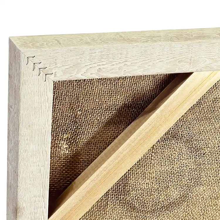LIBERTA TRIS ΠΙΝΑΚΑΣ ΔΙΑΚΟΣΜΗΣΗΣ ΜΕ ΚΟΡΝΙΖΑ 80x120x3cm ΚΑΜΒΑΣ TERRACOTTA ΚΑΦΕ ΣΧΟΙΝΙ ΑΣΠΡΟ ΦΥΣΙΚΟ