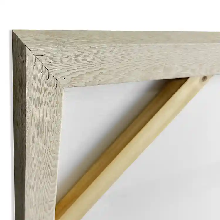 LIBERTA CORE ΠΙΝΑΚΑΣ ΔΙΑΚΟΣΜΗΣΗΣ ΜΕ ΚΟΡΝΙΖΑ 80x120x3cm ΚΑΜΒΑΣ ΜΠΕΖ ΓΚΡΙ ΥΦΑΣΜΑ ΦΥΣΙΚΟ