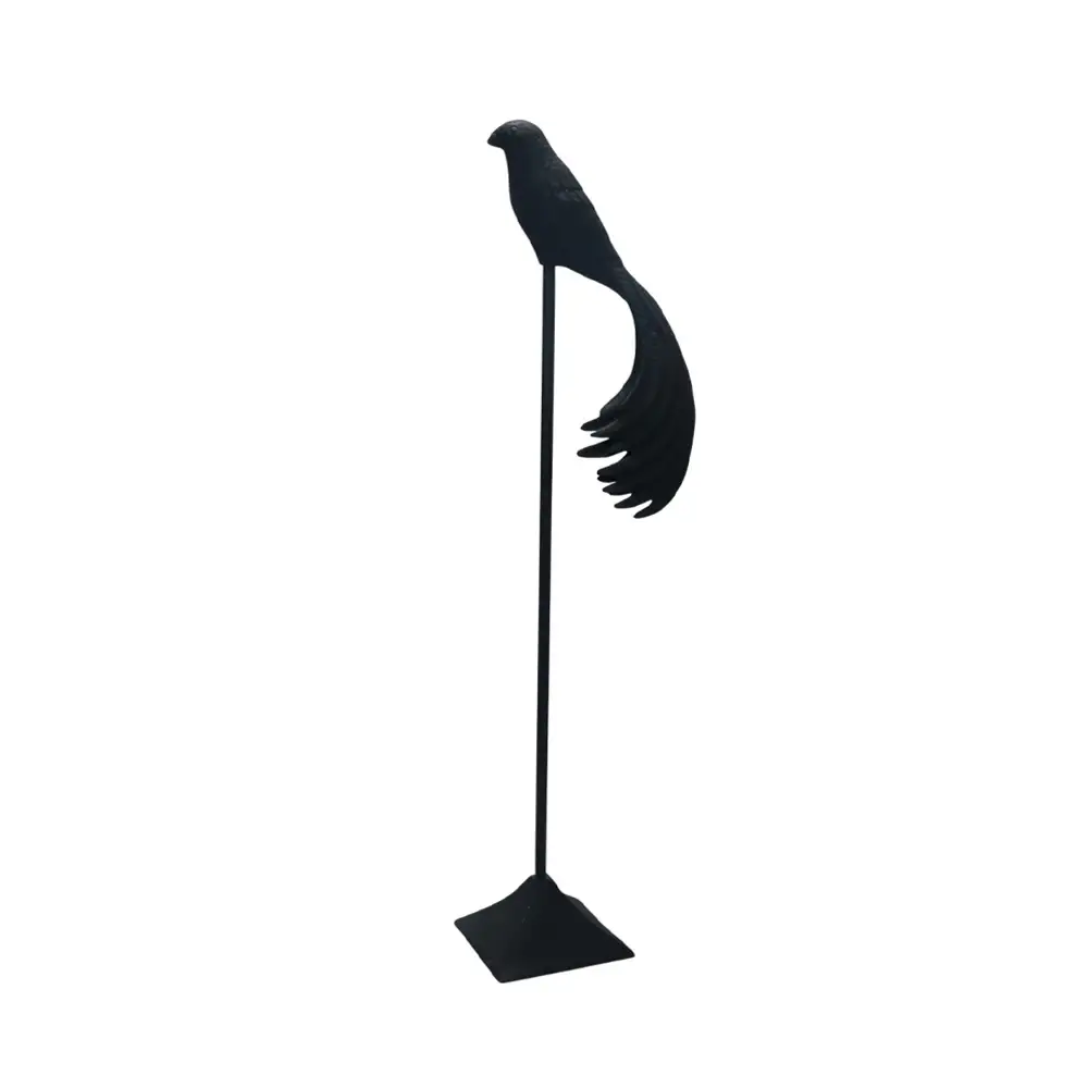 LIBERTA PRIDE ΔΙΑΚΟΣΜΗΤΙΚΟ ΠΟΥΛΙ 22x14x66.5cm ΑΛΟΥΜΙΝΙΟ ΜΑΥΡΟ ΜΑΤ