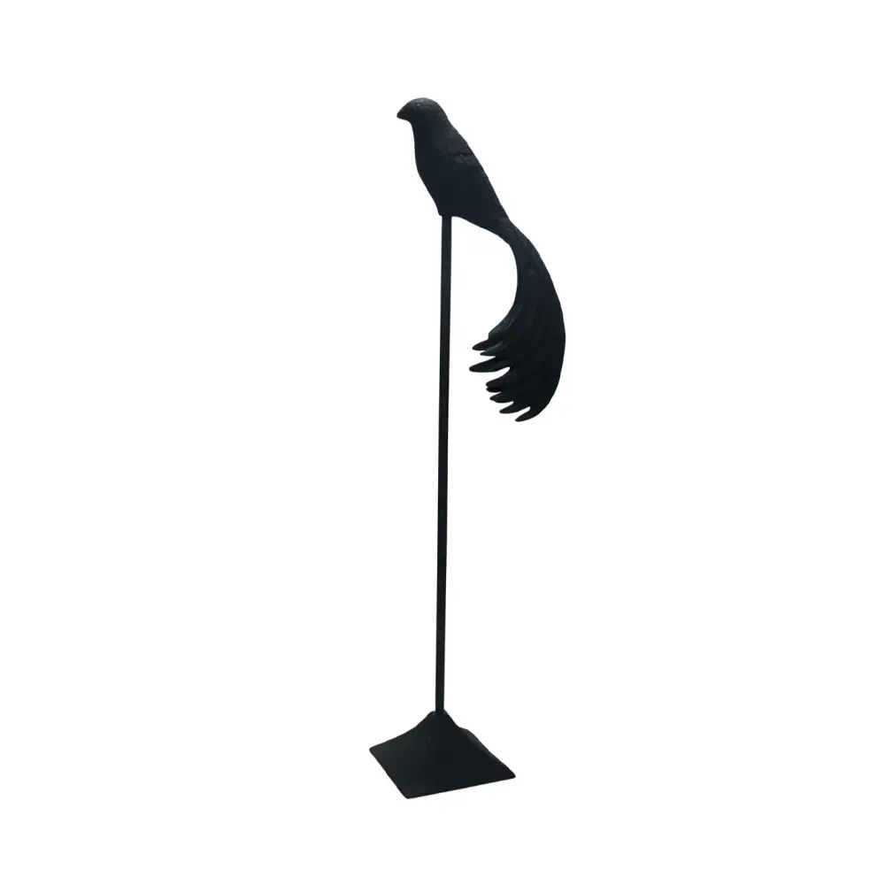 LIBERTA PRIDE ΔΙΑΚΟΣΜΗΤΙΚΟ ΠΟΥΛΙ 22x14x79cm ΑΛΟΥΜΙΝΙΟ ΜΑΥΡΟ ΜΑΤ