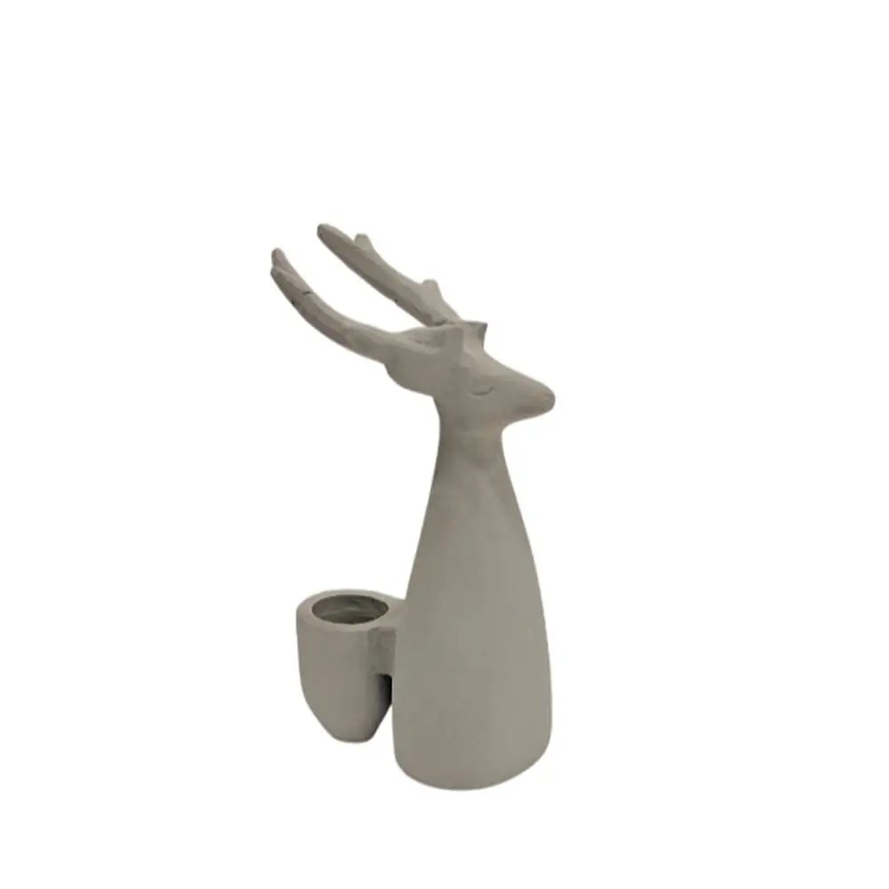 LIBERTA SIVOR ΧΡΙΣΤΟΥΓΕΝΝΙΑΤΙΚΟ ΔΙΑΚΟΣΜΗΤΙΚΟ ΚΗΡΟΠΗΓΙΟ 8x7x16cm ΑΛΟΥΜΙΝΙΟ ΛΕΥΚΟ TEXTURED