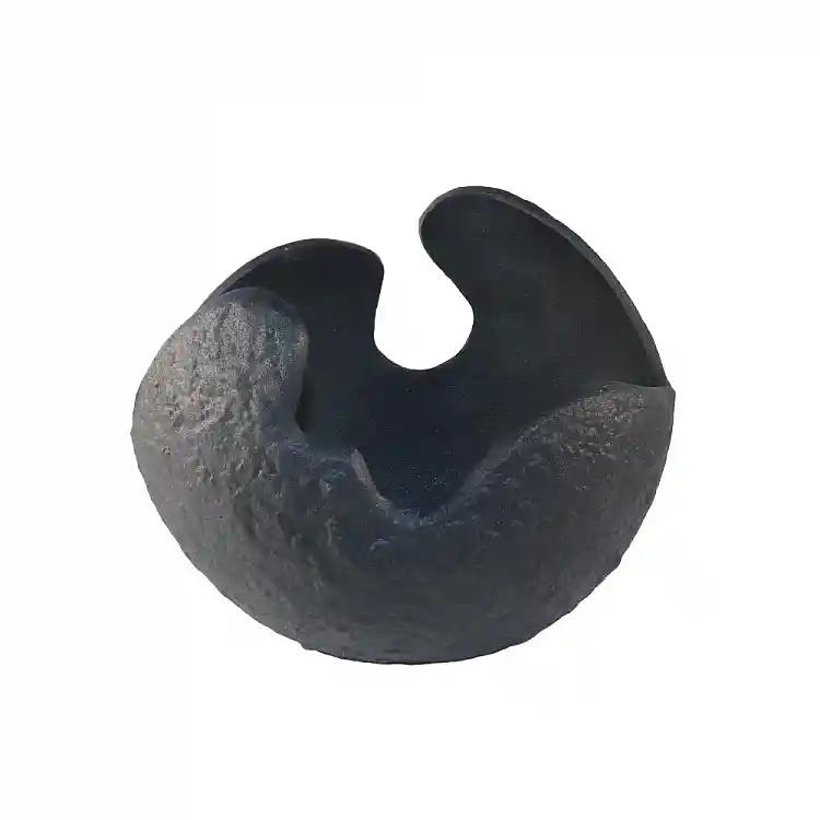 LIBERTA VULA ΒΑΖΟ 24x16x21cm ΑΛΟΥΜΙΝΙΟ ΜΑΥΡΟ