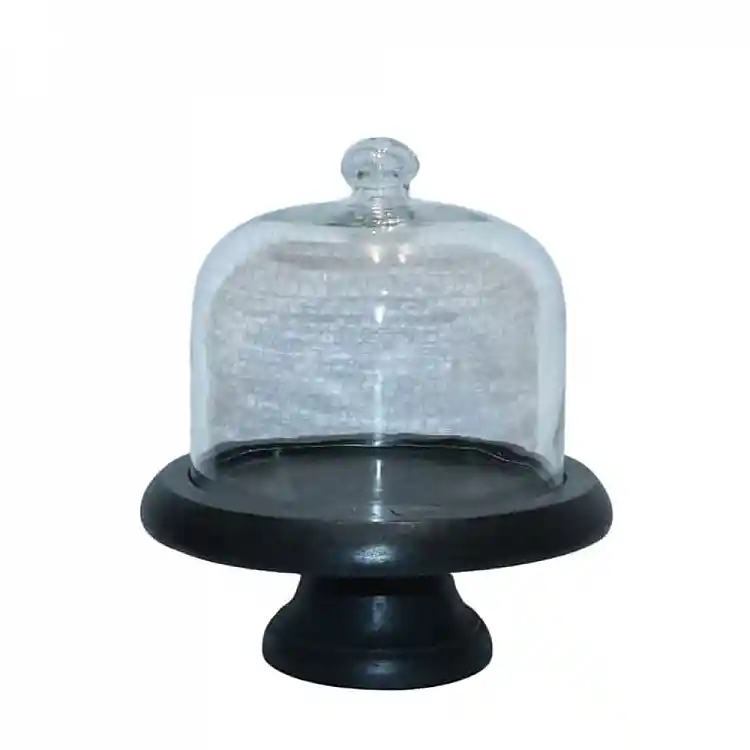 LIBERTA BELLORA ΚΟΥΠ 20x20x27.5cm ΓΥΑΛΙ ΚΑΦΕ ΞΥΛΟ
