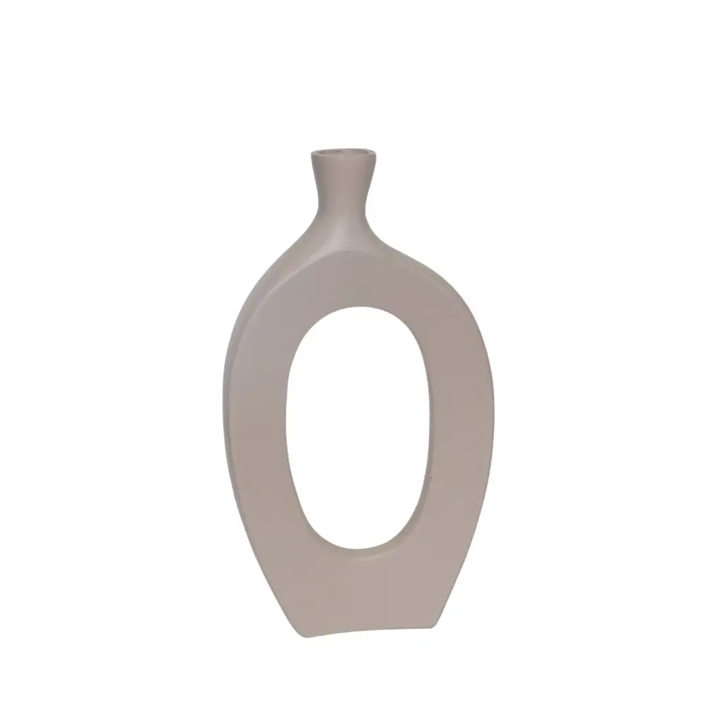 LIBERTA ELLA ΒΑΖΟ 16x4x30cm ΑΛΟΥΜΙΝΙΟ IVORY