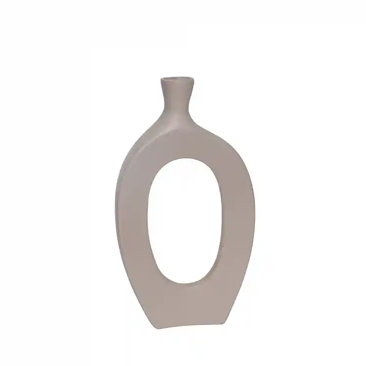 LIBERTA ELLA ΒΑΖΟ 16x4x30cm ΑΛΟΥΜΙΝΙΟ IVORY