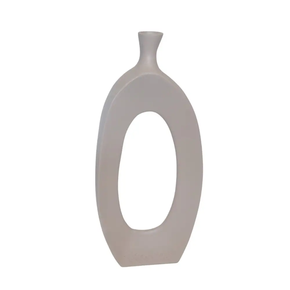 LIBERTA ELLA ΒΑΖΟ 18x6x42cm ΑΛΟΥΜΙΝΙΟ IVORY