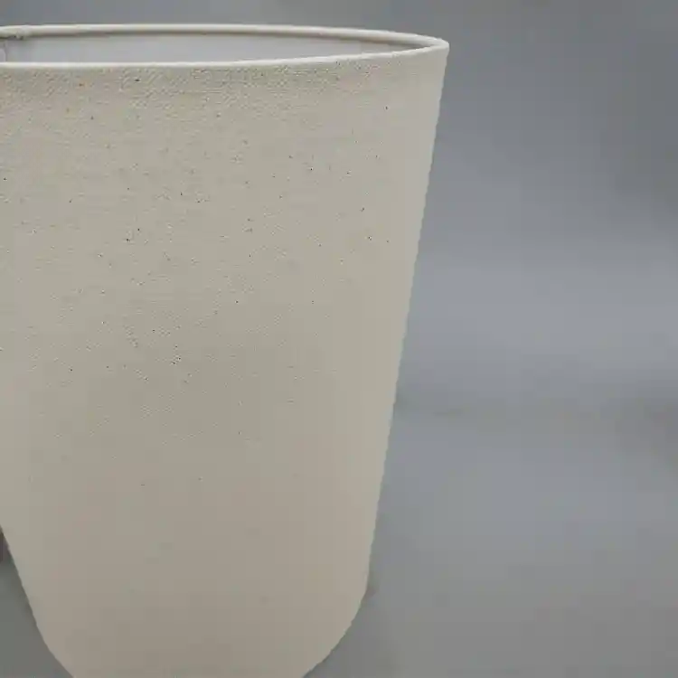 LIBERTA TERRA ΦΩΤΙΣΤΙΚΟ ΕΠΙΤΡΑΠΕΖΙΟ 24x24x76cm ΚΕΡΑΜΙΚΟ ΚΡΕΜ ΛΙΝΟ ΚΡΕΜ