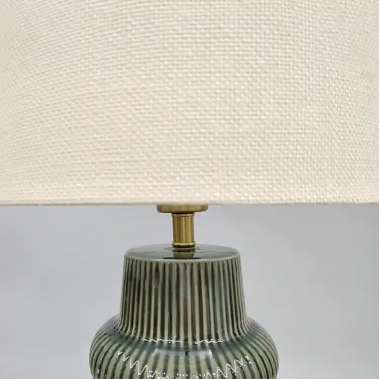 LIBERTA ARO ΦΩΤΙΣΤΙΚΟ ΕΠΙΤΡΑΠΕΖΙΟ 30x30x64.5cm ΚΕΡΑΜΙΚΟ ΠΡΑΣΙΝΟ ΛΙΝΟ ΜΠΕΖ