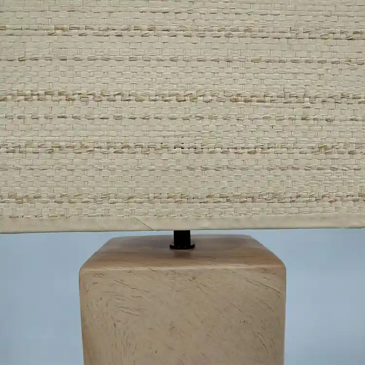 LIBERTA ARCO ΦΩΤΙΣΤΙΚΟ ΕΠΙΤΡΑΠΕΖΙΟ 20x14x43cm ΚΕΡΑΜΙΚΟ ΦΥΣΙΚΟ ΧΑΡΤΙ ΦΥΣΙΚΟ