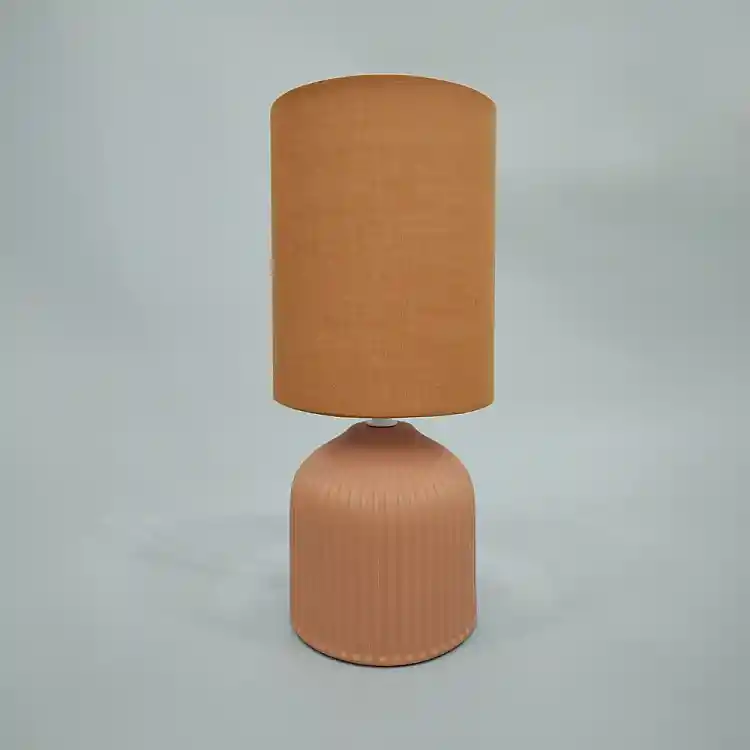 LIBERTA RIVO ΦΩΤΙΣΤΙΚΟ ΕΠΙΤΡΑΠΕΖΙΟ 14x15x31cm ΚΕΡΑΜΙΚΟ ΚΑΦΕ ΥΦΑΣΜΑ ΚΑΦΕ