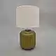 LIBERTA NIM ΦΩΤΙΣΤΙΚΟ ΕΠΙΤΡΑΠΕΖΙΟ 20x20x34cm ΚΕΡΑΜΙΚΟ ΛΑΔΙ ΥΦΑΣΜΑ ΛΕΥΚΟ