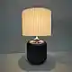 LIBERTA NIM ΦΩΤΙΣΤΙΚΟ ΕΠΙΤΡΑΠΕΖΙΟ 20x20x34cm ΚΕΡΑΜΙΚΟ ΜΠΛΕ ΥΦΑΣΜΑ ΛΕΥΚΟ